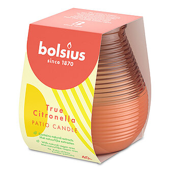 Bolsius Bolsius: True Citronella Patiolicht 94/91 mm - orange (1 Stück) Artikelvorschau Bolsius: True Citronella Patiolicht 94/91 mm - orange (1 Stück)
