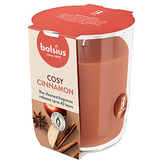 Bolsius True Scents Duftglas groß 97/85mm (1 Stück) - Apfel-Zimt Artikelvorschau True Scents Duftglas groß 97/85mm (1 Stück) - Apfel-Zimt