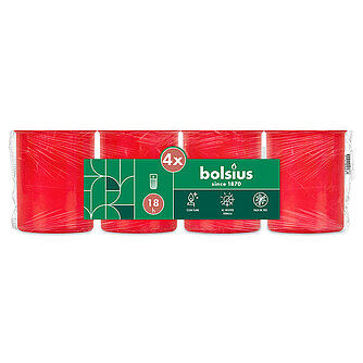 Bolsius Grablicht Nr. 40 (4er Pack) - Rot Artikelvorschau Grablicht Nr. 40 (4er Pack) - Rot