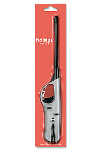 Bolsius Gasfeuerzeug, nachfüllbar Artikelvorschau Gasfeuerzeug, nachfüllbar