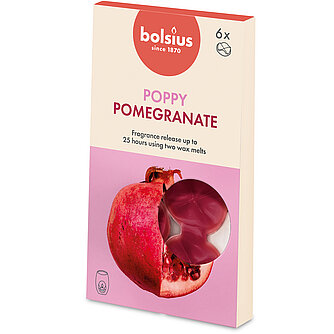 Bolsius True Scents Wax Melts - Pomegranate (6er Pack) Artikelvorschau True Scents Wax Melts - Pomegranate (6er Pack)