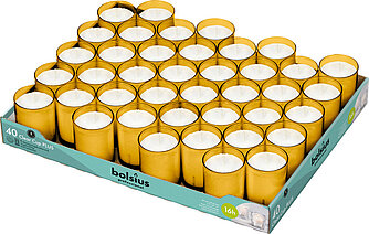 Bolsius Bolsius: Transparente Cups - bernstein (40er Tray) Artikelvorschau Bolsius: Transparente Cups - bernstein (40er Tray)