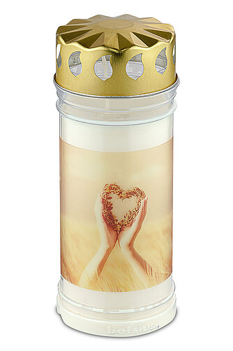 Bolsius Bolsius: Grablicht Nr. 5 mit Motiv - Kranz Artikelvorschau Bolsius: Grablicht Nr. 5 mit Motiv - Kranz