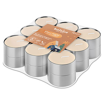 Bolsius Bolsius: True Glow Duft-Teelichte (18er Pack) - Silent Night Artikelvorschau Bolsius: True Glow Duft-Teelichte (18er Pack) - Silent Night