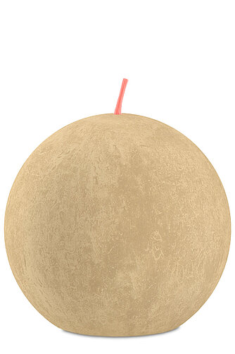 Bolsius Rustik Kugelkerzen 76 mm - Haferbeige (1 Stück) Artikelvorschau Rustik Kugelkerzen 76 mm - Haferbeige (1 Stück)