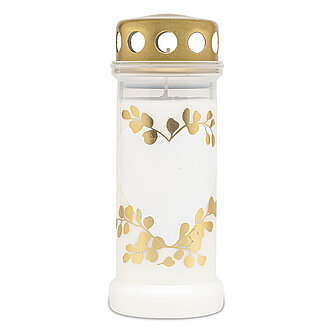 Bolsius Grablicht Nr. 6 zum Beschriften - Herz (12 Stück) Artikelvorschau Grablicht Nr. 6 zum Beschriften - Herz (12 Stück)