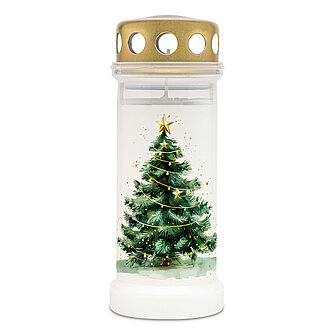 Bolsius Bolsius: Grablicht Nr. 6 mit Deckel und Motiv Weihnachten (1 Stück) Artikelvorschau Bolsius: Grablicht Nr. 6 mit Deckel und Motiv Weihnachten (1 Stück)